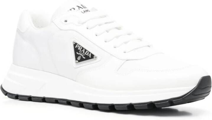 Prada Witte Re-Nylon Sneakers White Heren