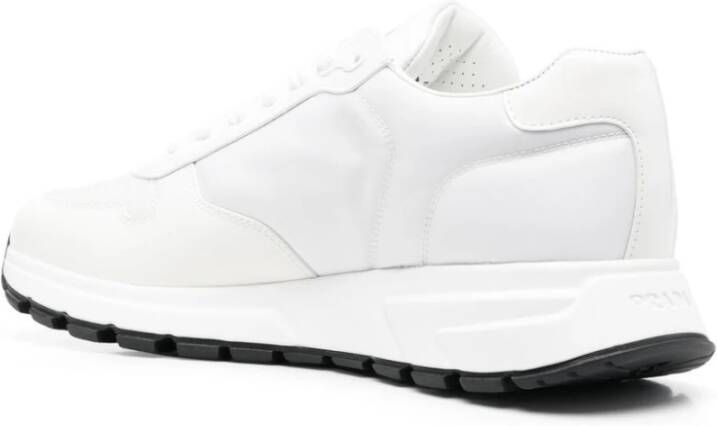 Prada Witte Re-Nylon Sneakers White Heren