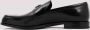 Prada Zwarte Leren Loafers Amandel Teen Black Heren - Thumbnail 2