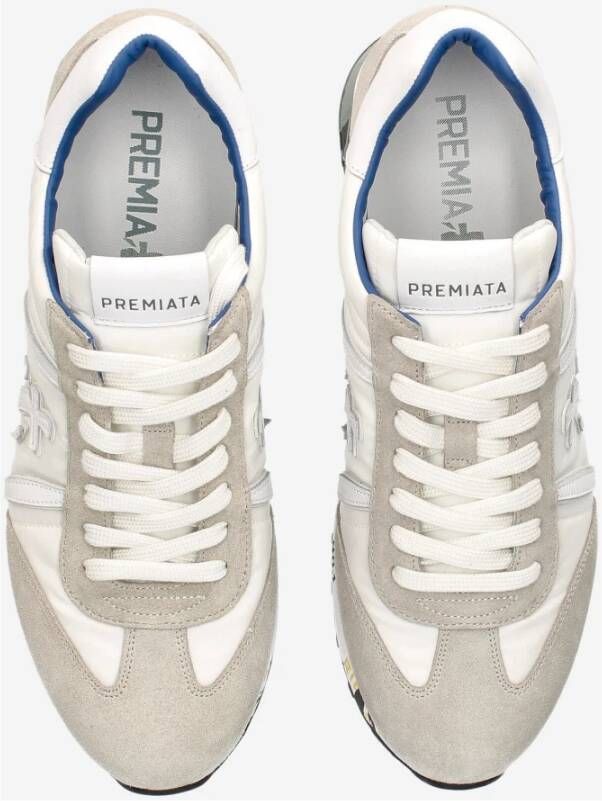 Premiata 206E Hybride Leren en Suède Sneakers Meerkleurig Heren