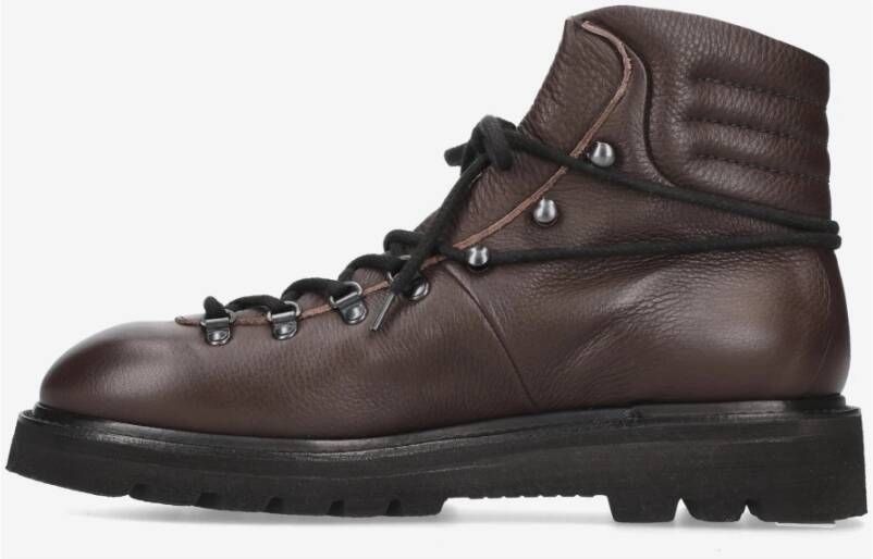 Premiata 32122H leren enkellaarzen Brown Heren