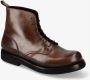 Premiata 32201A Caidan enkellaarzen van kalfsleer Brown Heren - Thumbnail 4