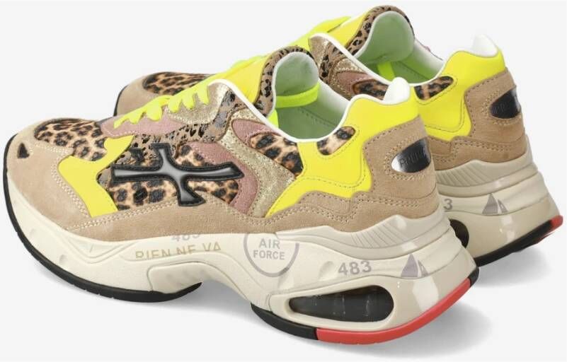 Premiata 365 SharkyD Stijlvolle Sneakers Multicolor Dames