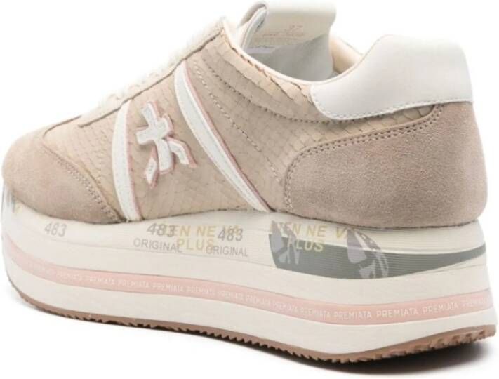 Premiata 7039 Sneakers voor Vrouwen Beige Dames