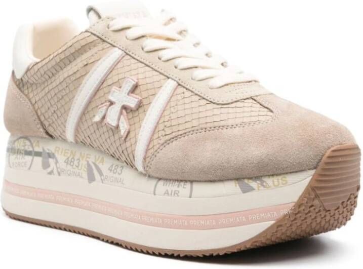 Premiata 7039 Sneakers voor Vrouwen Beige Dames