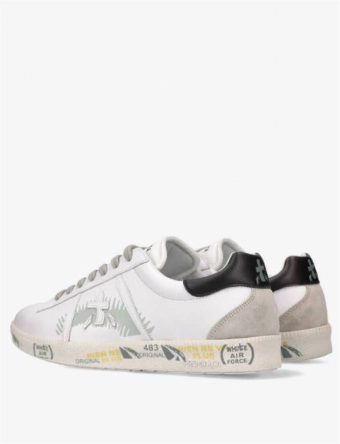 Premiata Andy Leren Sneakers White Heren