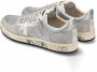 Premiata Basket Style Sneaker met Uitgesneden Details Gray Dames - Thumbnail 5