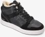 Premiata Basketbal-geïnspireerde couture sneaker met Brogue-details Black - Thumbnail 2