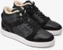 Premiata Basketbal-geïnspireerde couture sneaker met Brogue-details Black - Thumbnail 4