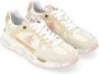 Premiata Beige en roze suède sneaker model Mased Multicolor Dames - Thumbnail 4