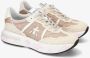 Premiata Beige Leren Sneakers Beige Dames - Thumbnail 3