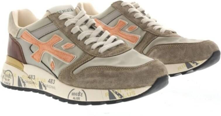 Premiata Beige Mick Sneakers Beige Heren