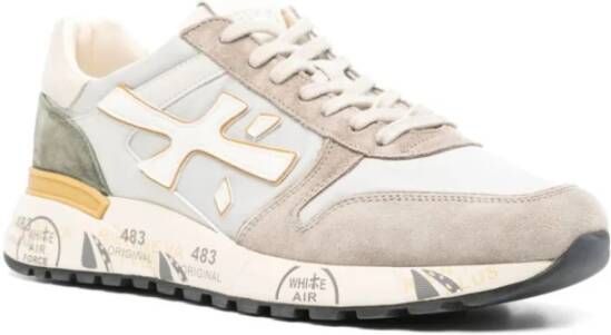 Premiata Beige Platte Schoenen Mick Beige Heren