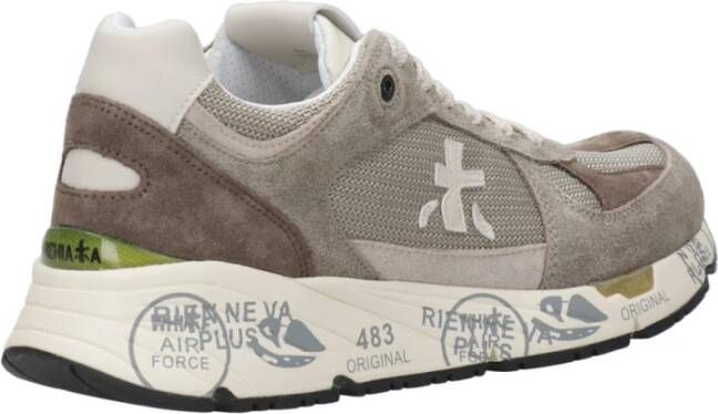 Premiata Retro Beige Sneakers Beige Heren