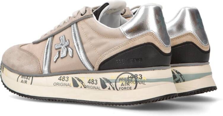 Premiata Beige Sneaker Conny 6491 Beige Dames