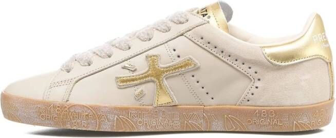 Premiata Beige Sneakers Aw24 Beige Dames