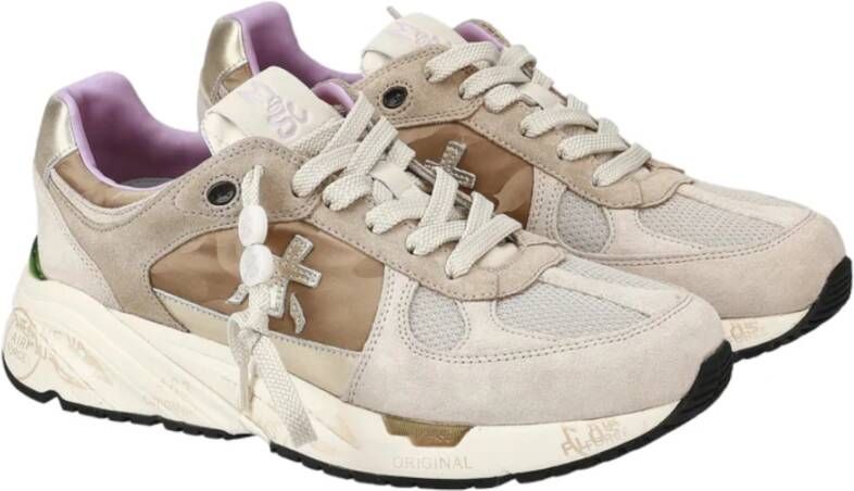 Premiata Beige Sneakers Beige Dames