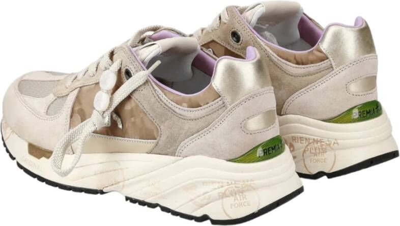 Premiata Beige Sneakers Beige Dames