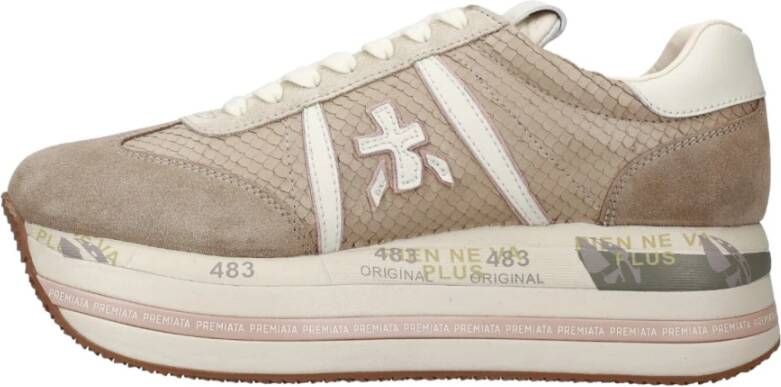 Premiata Beige Sneakers Beige Dames