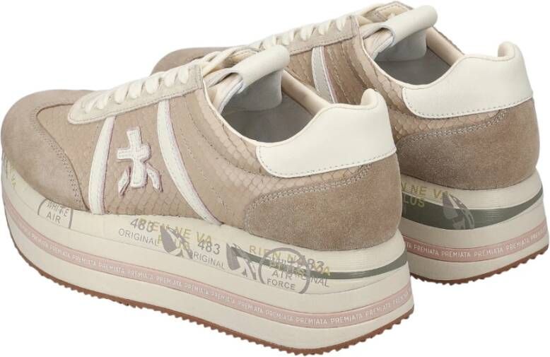 Premiata Beige Sneakers Beige Dames