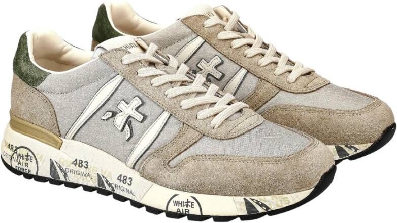 Premiata Beige Sneakers Beige Heren