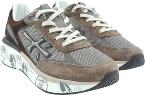 Premiata Beige Sneakers met Ergonomische Zool Beige Heren