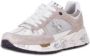 Premiata Beige Sneakers met Logo Detail Beige Dames - Thumbnail 11