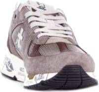 Premiata Beige Sneakers met Logo Detail Beige Heren