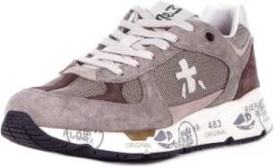 Premiata Beige Sneakers met Logo Detail Beige Heren