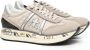 Premiata Beige Sneakers met schuine neus en metalen versterking Beige Dames - Thumbnail 2