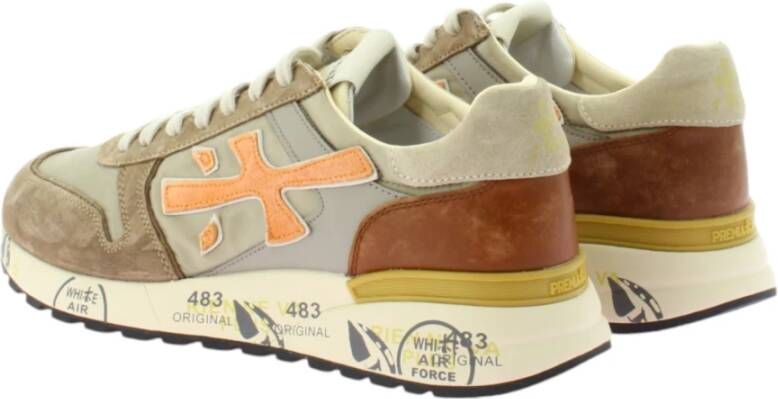 Premiata Beige Sneakers Model Mick Beige Heren