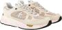 Premiata Beige Stijlvolle Sneakers Multicolor Dames - Thumbnail 7