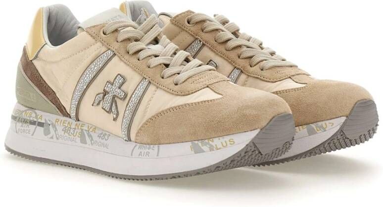 Premiata Beige Sneakers Multicolor Dames