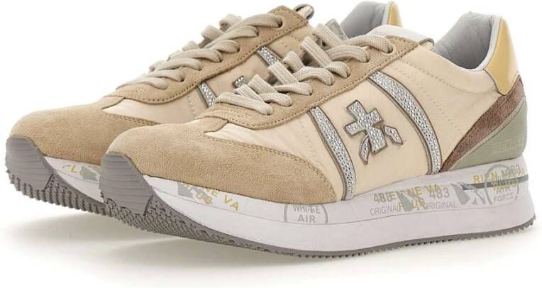 Premiata Beige Sneakers Multicolor Dames