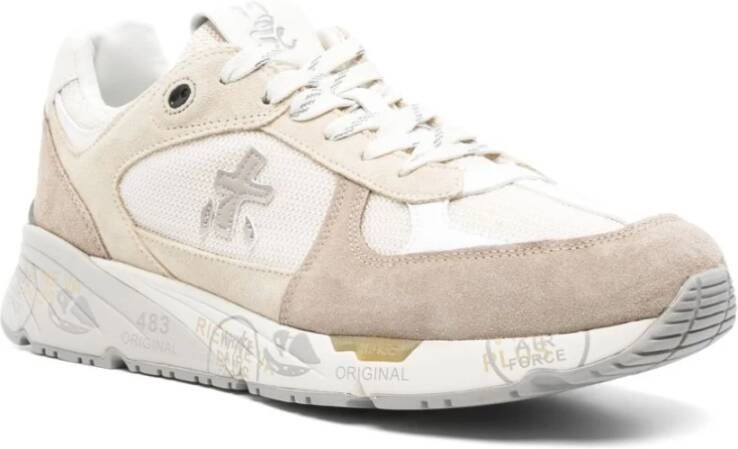 Premiata Beige Sneakers voor Mannen Beige Heren