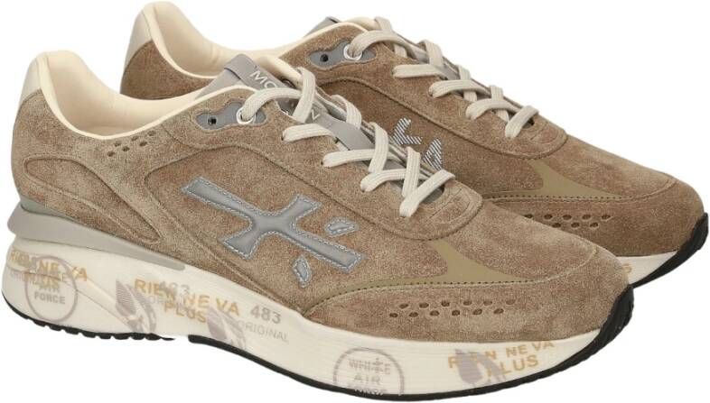 Premiata Beige Sneakers voor Vrouwen Beige Heren