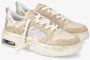 Premiata Beige Suede Sneakers Draked 367 Beige Dames - Thumbnail 2