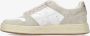 Premiata Beige Suède Sneakers met Witte Leren Details Beige Heren - Thumbnail 2