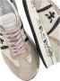 Premiata Beige Wit Leren Tech Sneakers Vrouw Beige Dames - Thumbnail 6