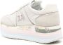 Premiata Hoge Top Sneakers in Wit Nylon en Suède White Heren - Thumbnail 4