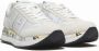 Premiata Bianco Noos Dames Sneakers White Dames - Thumbnail 2