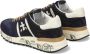 Premiata Blauwe Sneakers met Gele Rubberen Inzet Multicolor Heren - Thumbnail 12