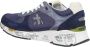 Premiata Blauwe en lichtblauwe platform sneakers Blue Heren - Thumbnail 3