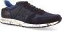 Premiata Blauwe Eric Low-Top Sneakers Blue Heren - Thumbnail 2