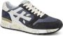 Premiata Blauwe Mick Leren Sneakers Casual Stijl Multicolor Heren - Thumbnail 2