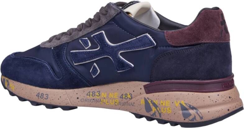 Premiata Blauwe Mick Model Sneakers Blue Heren