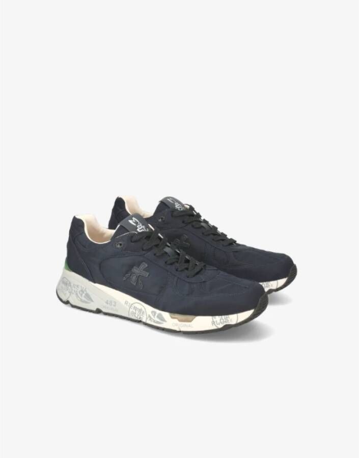 Premiata Blauwe Nineties Stijl Sneakers Blue Heren