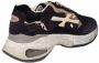 Premiata Blauwe Sharky D Nylon Suede Sneakers Blue Dames - Thumbnail 2