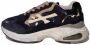 Premiata Blauwe Sharky D Nylon Suede Sneakers Blue Dames - Thumbnail 3