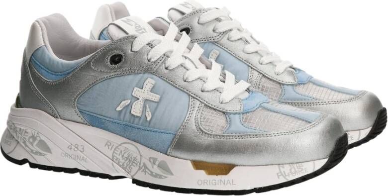 Premiata Blauwe Sneakers Blue Dames